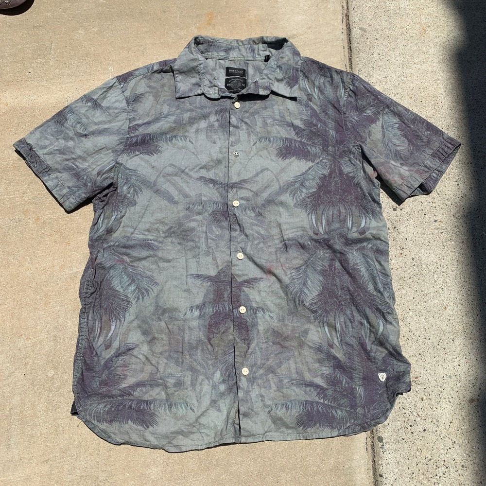 Buffalo David Bitton camo arborial button up shirt - size medium mens